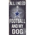 Fan Creations Fan Creations N0640 Dallas Cowboys Football And My Dog Sign N0640-DAL
